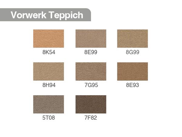 VORWERK® Teppich Modena (Passion) gekettelt, 200x300 cm, diverse Farben