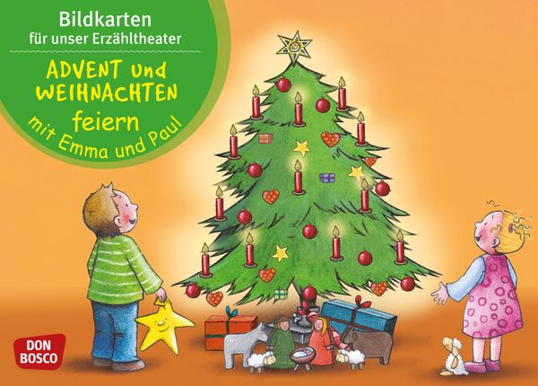 Kamishibai Bildkartenset - Advent und Weihnachten feiern mit Emma und Paul (U3)