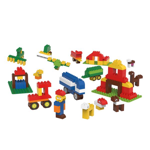 BIOBUDDI Lern- und Spielset Bauernhof, 242 Teile, ab 1,5 Jahre (SONDERANGEBOT)