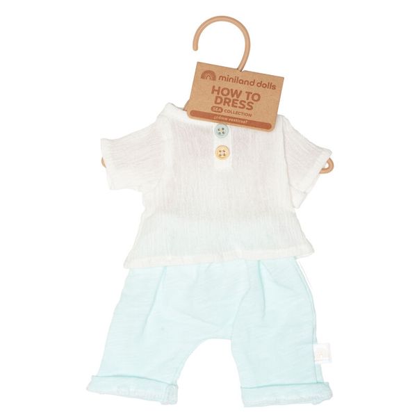 Strandoutfit für Puppen 38 cm