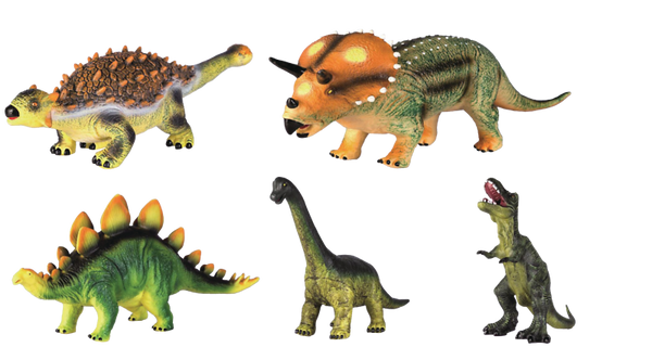 5 Dinosaurier im XL-Format