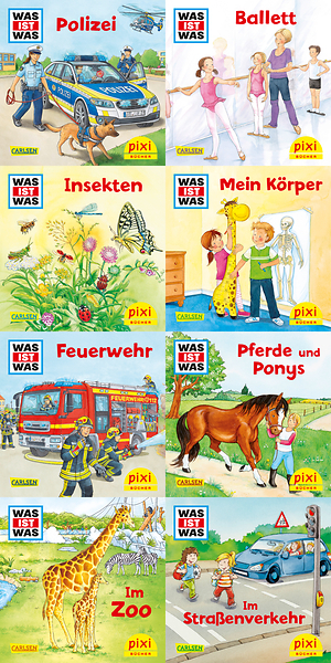 Pixi-Set Wissen, 8 Stück