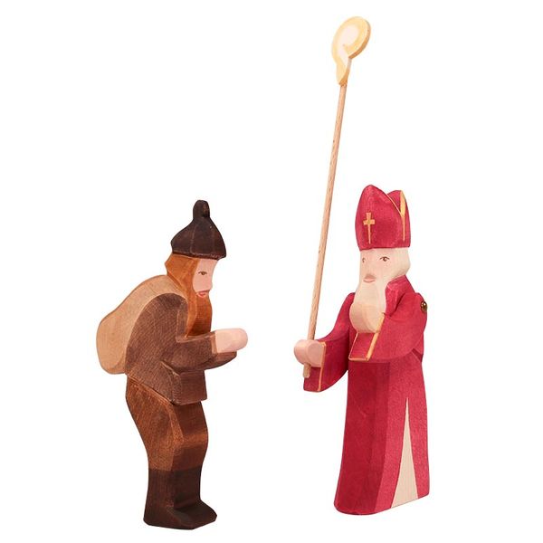 OSTHEIMER Set Nikolaus und Knecht Ruprecht