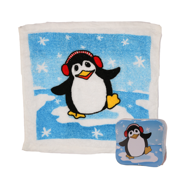 Magisches Handtuch, Pinguin im Schnee, 1 Stück