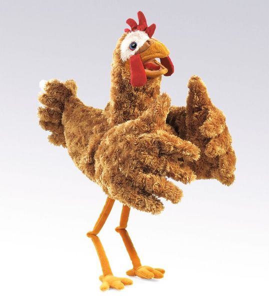 FOLKMANIS Handpuppe Huhn