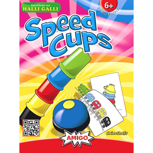 Speed Cups, Gesellschaftsspiel, 2-6 Personen, ab 6 Jahre