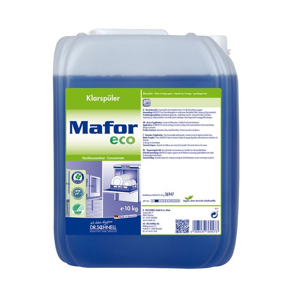 MAFOR ECO (Dr. Schnell), ökologischer Klarspüler, 10 KG