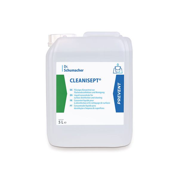 Cleanisept Flächendesinfektion (Dr. Schumacher), DGHM, 5l