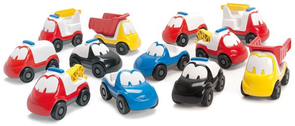 DANTOY Fun Cars, 12er Set, ab 1 Jahr (SONDERANGEBOT)