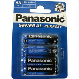 Batterie Panasonic R6 Mignon AA, 4 Stück