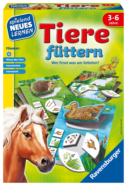 RAVENSBURGER Tiere füttern, ab 3 Jahre