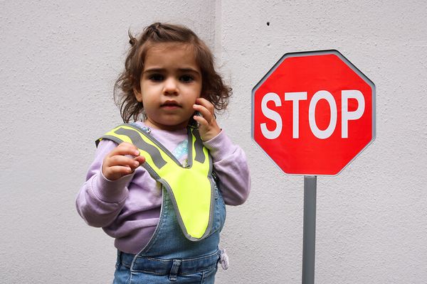 Warnkragen für Kinder, 1 Stück