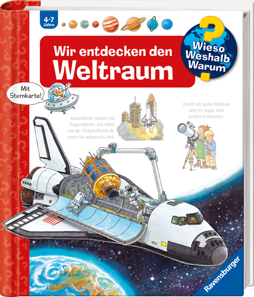 RAVENSBURGER Wieso? Weshalb? Warum? Wir entdecken den Weltraum (Sonderangebot - solange der Vorrat reicht: mit kostenloser Handreichung zum Thema Weltraum!)