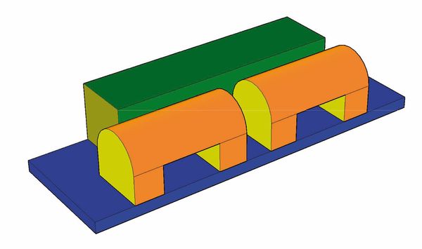 BÄNFER Baumodul MAXI, 4 Teile