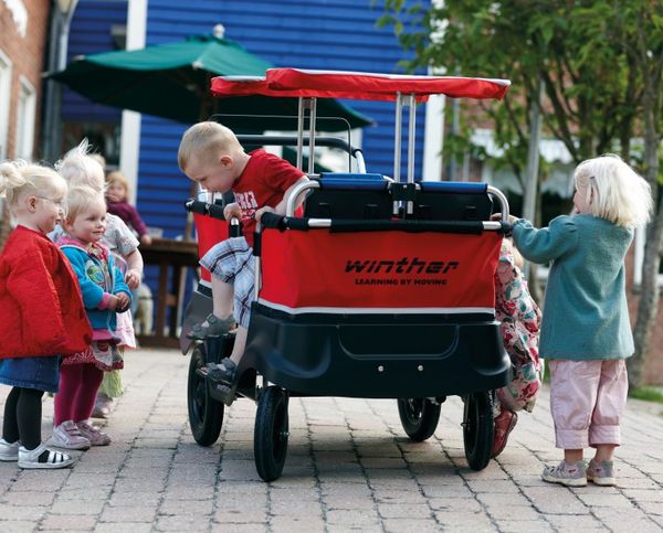 WINTHER Turtle Kinderbus Basic für 4 Kinder