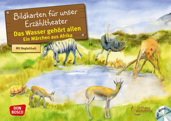 Kamishibai Bildkartenset - Das Wasser gehört allen (mit CD)