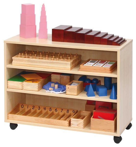 Montessori-Wagen, 13-teiliges Set