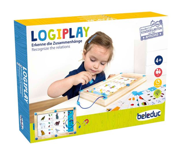 Logikspiel LogiPlay für 1-2 Kinder, ab 4 Jahre