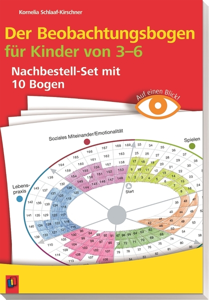 Der Beobachtungsbogen für Kinder von 3-6  – 10 Bogen Nachbestellset