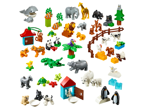 LEGO® Education Tiere, 91 teiliges LEGO® DUPLO® Set, ab 2 Jahre