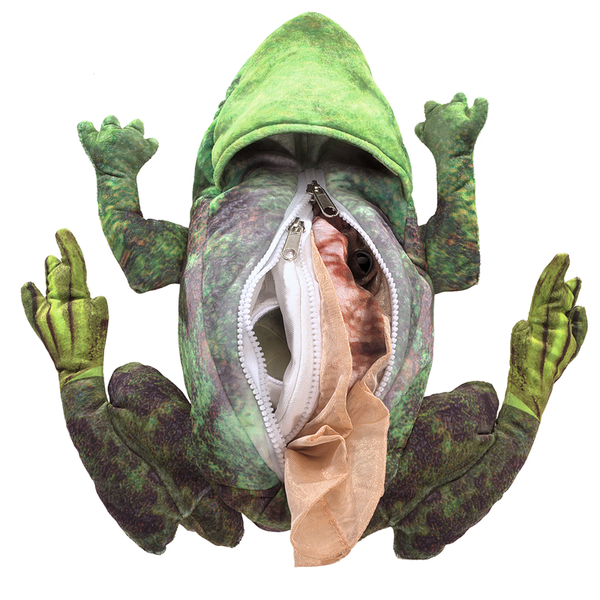 FOLKMANIS Handpuppe Metamorphose Frosch