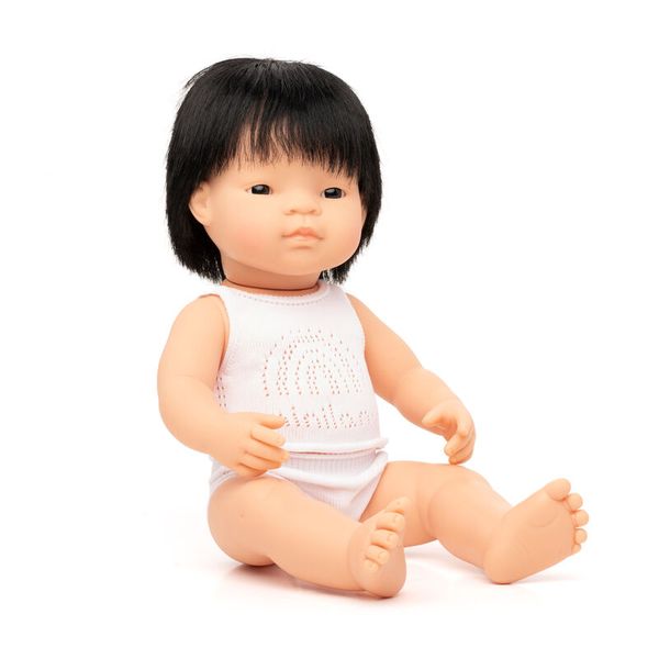 Puppe Junge asiatisch - 38 cm