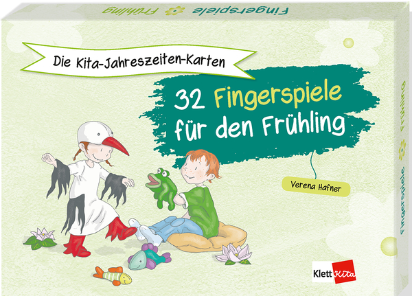 Die Kita-Jahreszeiten-Karten: 32 Fingerspiele für den Frühling