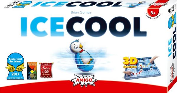 ICECOOL, Gesellschaftsspiel, 2-4 Personen, ab 6 Jahre