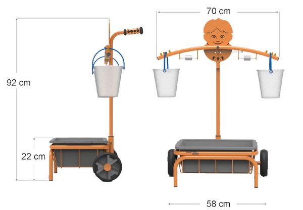 TOP TRIKE Waage