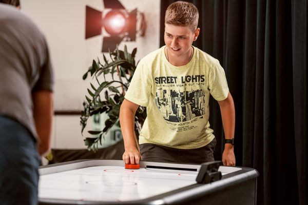 Airhockey SpeedFighter Safety-Version, 2-4 Spieler, ab 5 Jahre