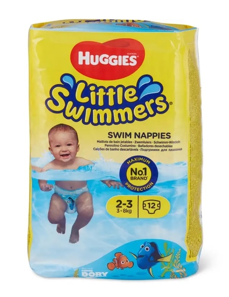 Huggies "Little Swimmers" Größe 2-3 100 Stk (5 x 20 Stk)