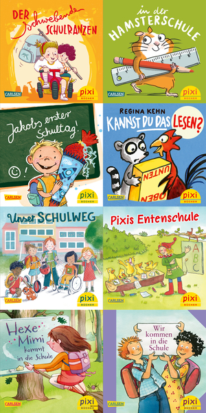 Pixi - Geschichten für die Schultüte, 8er-Set