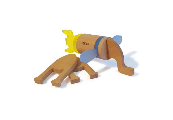 Magnetisches Bauspiel "Imaginary Fauna Snack Kamel", 2er-Set