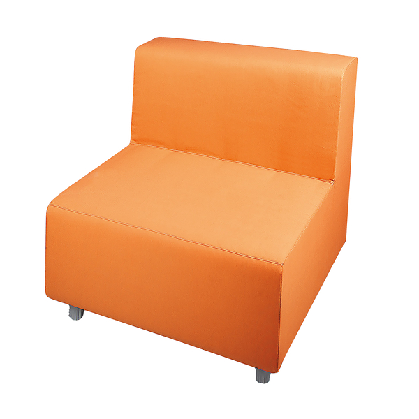 1-Sitzer Sofa mit Lehne, Sitzhöhe 39 cm, Varianten wählbar