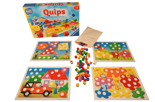 RAVENSBURGER Quips, Suchspiel, 2-4 Spieler, ab 3 Jahre, Spieldauer ca. 15 Minuten