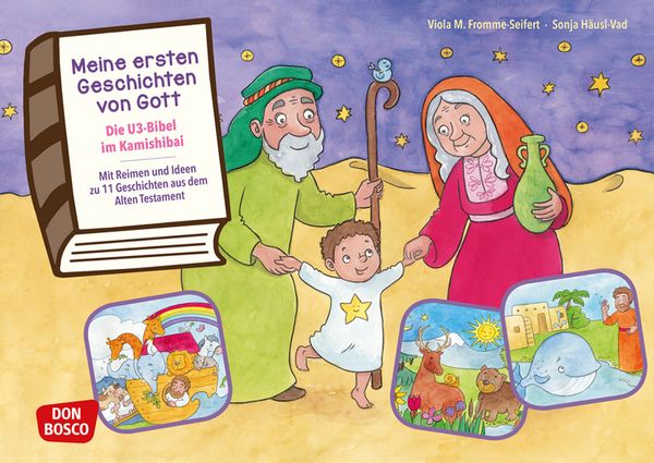 Kamishibai Bildkartenset -  Meine ersten Geschichten von Gott. Die U3-Bibel