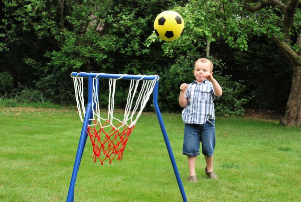 Freistehender Basketballkorb, Höhe 86 cm, ab 3 Jahre