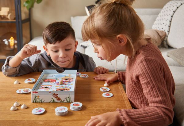 HABA Pustekuchen - Geschicklichkeitsspiel, ab 4 Jahre, Spieldauer bis 10 Minuten