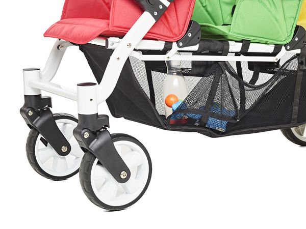 FAMILIDOO Lidoo 3BB+, 3-Sitzer Kinderwagen von Geburt an bis zum Kleinkind