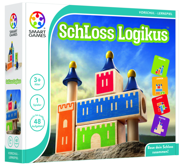 SMARTGAMES Schloss Logikus, ab 1 Spieler, 3 - 6 Jahre