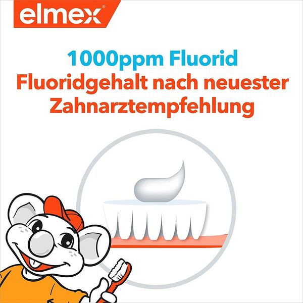 Elmex Kinderzahncreme 2-6 Jahre, 12x50ml