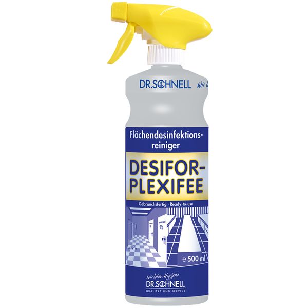 DESIFOR-PLEXIFEE (Dr. Schnell), Schnelldesinfektion Fläche, 500 ml