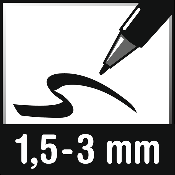 edding Permanentmarker 21 EcoLine, 4er Set farbig sortiert