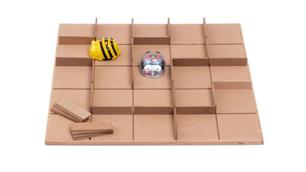 Bee-Bot Labyrinth aus Holz, 31-tlg.