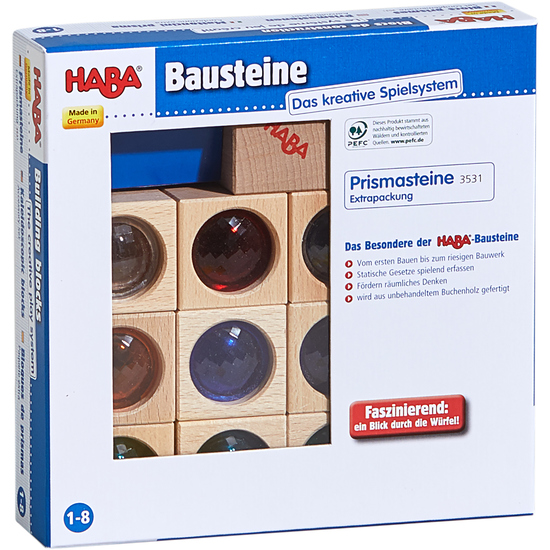 HABA 12 Prisma-Bausteine (ab 1 Jahr)