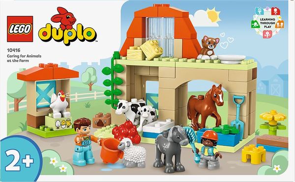 10416 LEGO® DUPLO® Tierpflege auf dem Bauernhof, 74 Teile