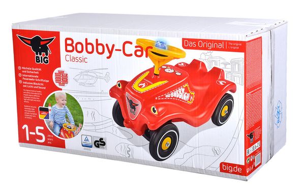 BIG Bobby-Car Classic Feuerwehr, ab 12 Monate