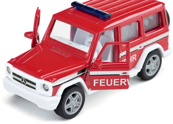 SIKU Mercedes-AMG G65 Feuerwehr Fahrzeug, ab 3 Jahre