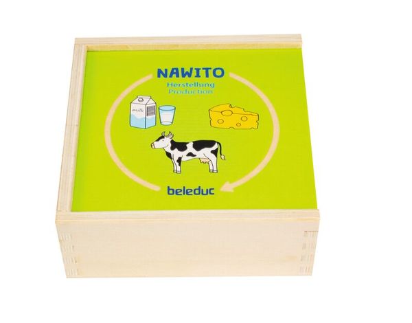 Nawito Puzzle - Herstellung, 10 Puzzles mit je 3 Teilen, ab 4 Jahre