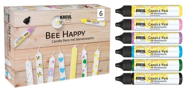 KREUL Candle Pen 4er Set Glamour Lighting